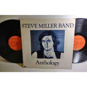 Steve Miller Band Anthology Double Vinyl LP Record Album 1972 Pop Classic Rock